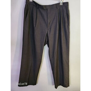 Men's Haggar Gray Dress Pants Size 38x29